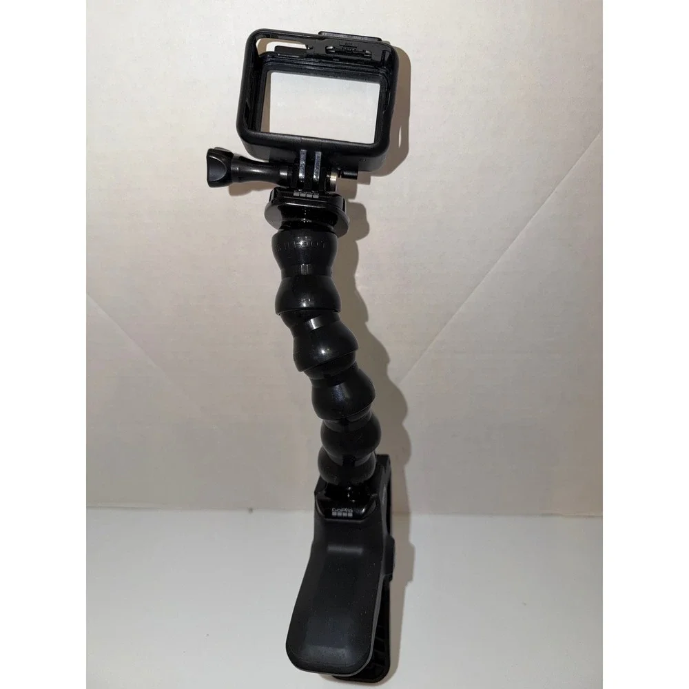 GoPro Jaws Flex Clamp Mount with Adjustable Gooseneck and Frame Housing Black